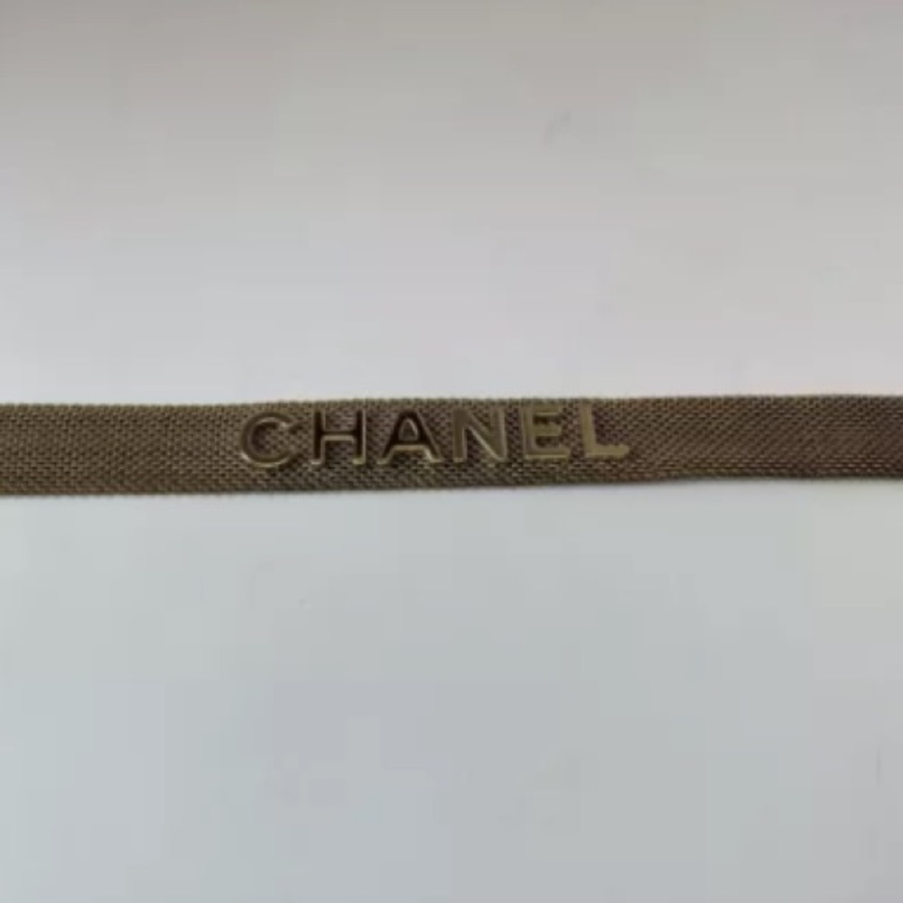 Chanel gold mesh choker RARE necklace - Picture 11 of 16